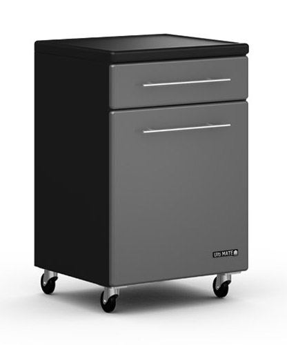 Ulti Mate Ga 03 Rolling Base Garage Cabinet By Bh North America